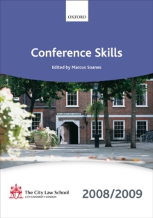 Image for Conference skills 2008-2009