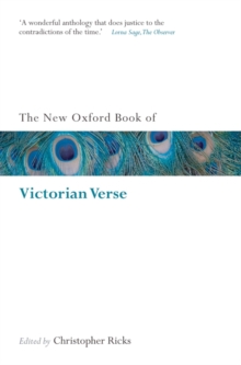 Image for The new Oxford book of Victorian verse