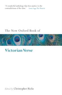 Image for The New Oxford Book of Victorian Verse