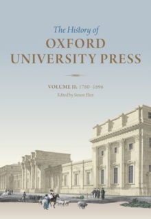 Image for History of Oxford University PressVolume I,: Beginnings to 1780