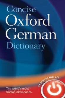 Image for Concise Oxford German dictionary  : German-English, English-German
