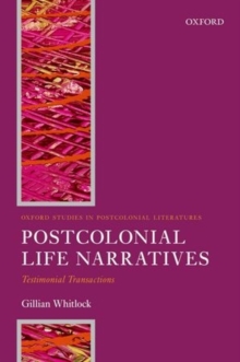 Image for Postcolonial life narratives  : testimonial transactions