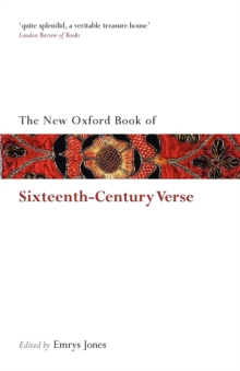 Image for The new Oxford book of sixteenth-century verse