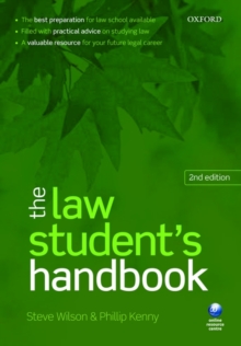 Image for The law student's handbook