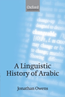 Linguistic History of Arabic