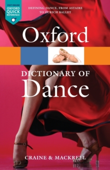 Image for The Oxford dictionary of dance