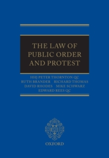 Image for Law of pulic order and protest