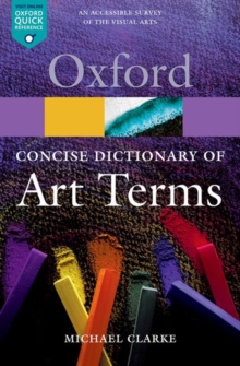 Image for The concise Oxford dictionary of art terms