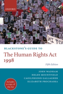 Image for Blackstone's guide to the Human Rights Act 1998