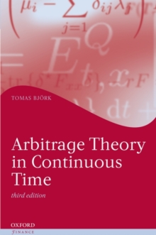 Image for Arbitrage Theory in Continuous Time