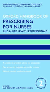 Image for Oxford Handbook of Prescribing for Nurses and Allied Health Professionals