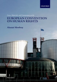 Image for Cases, materials, and commentary on the European Convention on Human Rights