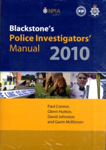 Image for Blackstone's police investigators' manual and workbook 2010