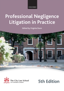 Image for Professional Negligence Litigation in Practice