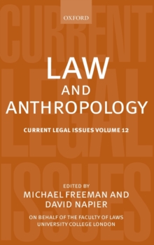 Image for Law and Anthropology