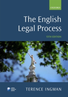 Image for The English legal process