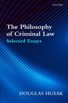 Philosophy of Criminal Law