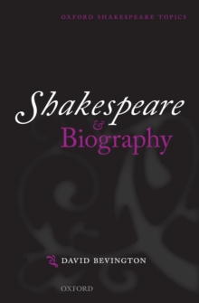 Image for Shakespeare and biography