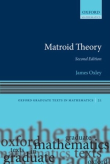 Image for Matroid theory