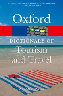Image for A dictionary of tourism and travel