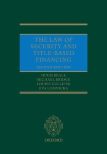 Image for The Law of Security and Title-Based Financing