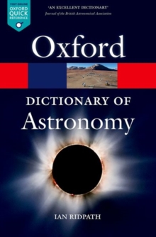 Image for A dictionary of astronomy