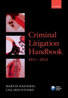 Image for Criminal Litigation Handbook