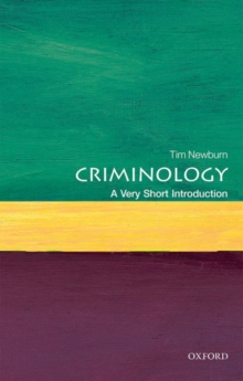 Image for Criminology  : a very short introduction