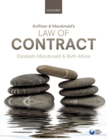 Image for Koffman & Macdonald's Law of Contract