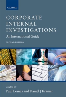 Image for Corporate Internal Investigations