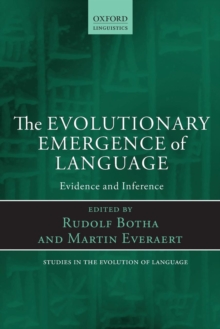 Evolutionary Emergence of Language