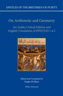 Image for On arithmetic & geometry  : an Arabic critical edition and English translation of Epistles 1-2