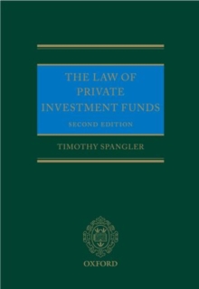 Image for The Law of Private Investment Funds