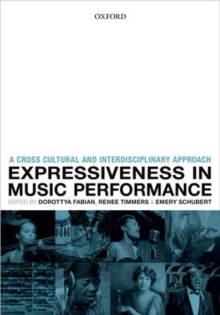 Expressiveness in music performance: Empirical approaches across styles and cultures