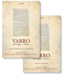Image for Varro: De lingua Latina : Introduction, Text, Translation, and Commentary