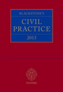 Image for Blackstone's civil practice 2013
