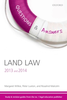 Image for Q & A Revision Guide Land Law 2013 and 2014