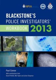 Image for Blackstone's Police Investigators' Workbook