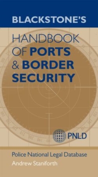 Image for Blackstone's Handbook of Ports & Border Security