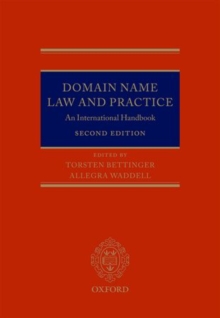 Image for Domain name law and practice  : an international handbook