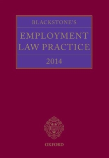 Image for Blackstone's Employment Law Practice 2014