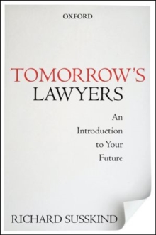 Image for Tomorrow's lawyers  : an introduction to your future