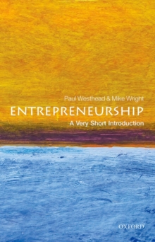 Image for Entrepreneurship  : a very short introduction