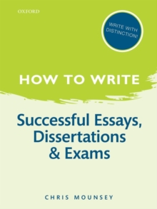 Image for Successful essays, dissertations, and exams