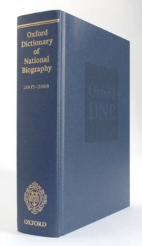 Image for Oxford Dictionary of National Biography 2005-2008