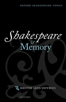 Image for Shakespeare and memory