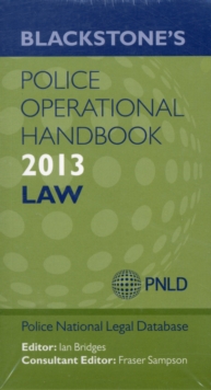 Image for Blackstone's Police Operational Handbook: Law & Practice and Procedure Pack