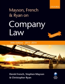 Image for Mayson, French & Ryan on Company Law