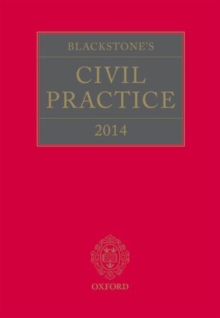 Image for Blackstone's Civil Practice 2014