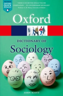 Image for A dictionary of sociology
